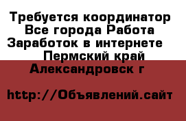 Требуется координатор - Все города Работа » Заработок в интернете   . Пермский край,Александровск г.